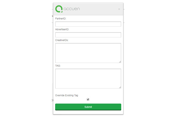 Accuen DBM Atlas Appender  from Chrome web store to be run with OffiDocs Chromium online
