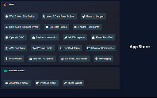 Accumulate Wallet  from Chrome web store to be run with OffiDocs Chromium online