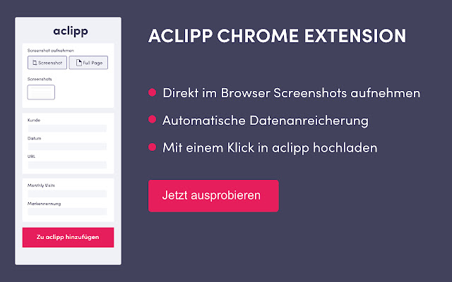 aclipp clipper از فروشگاه وب Chrome برای اجرا با OffiDocs Chromium به صورت آنلاین