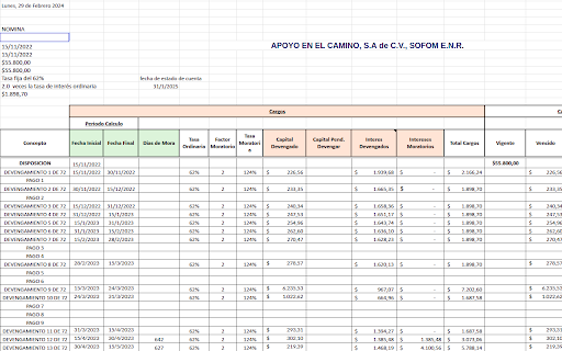AC Overdue Statement  from Chrome web store to be run with OffiDocs Chromium online