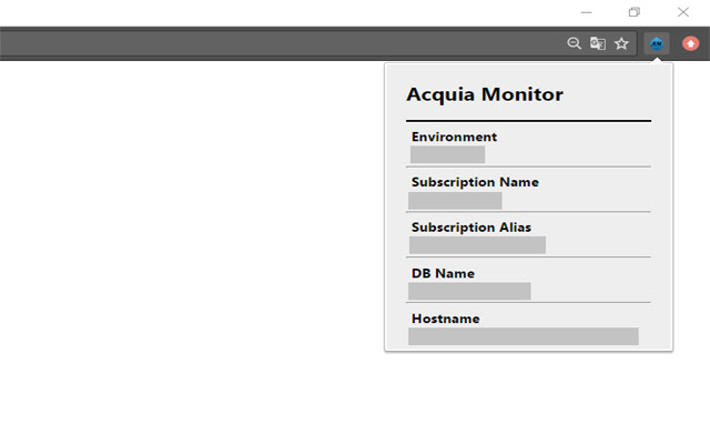Acquia Monitor  from Chrome web store to be run with OffiDocs Chromium online