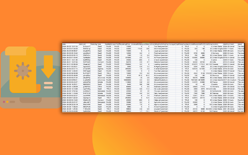 Acquire Listing Scraper  from Chrome web store to be run with OffiDocs Chromium online
