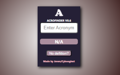 Acrofinder  from Chrome web store to be run with OffiDocs Chromium online