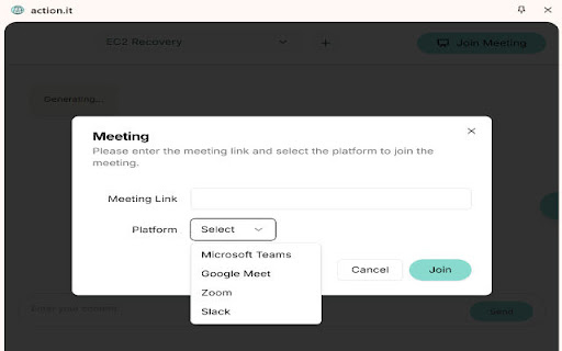 ActionIT.AI  from Chrome web store to be run with OffiDocs Chromium online