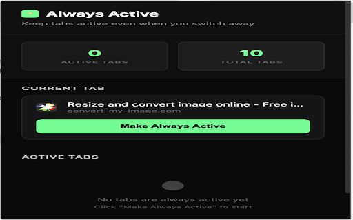 ActiveTab Pro  from Chrome web store to be run with OffiDocs Chromium online