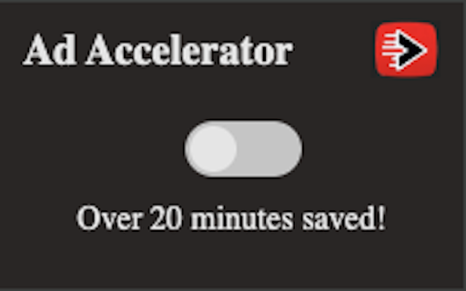 Ad Acceleration  from Chrome web store to be run with OffiDocs Chromium online