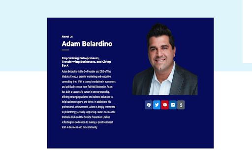 Adam Belardino  from Chrome web store to be run with OffiDocs Chromium online