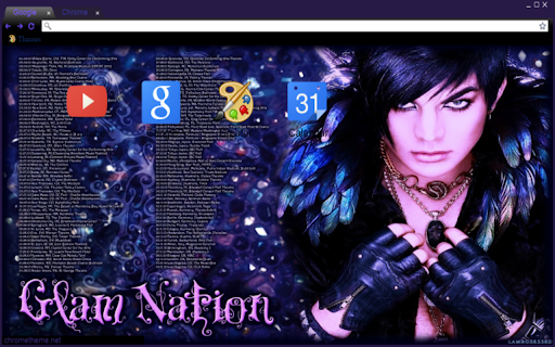 Adam Lambert  from Chrome web store to be run with OffiDocs Chromium online