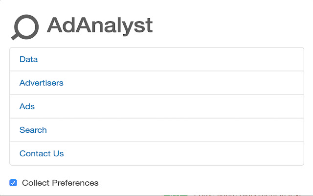AdAnalyst  from Chrome web store to be run with OffiDocs Chromium online