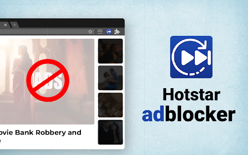Adblocker Plus for HotStar  from Chrome web store to be run with OffiDocs Chromium online