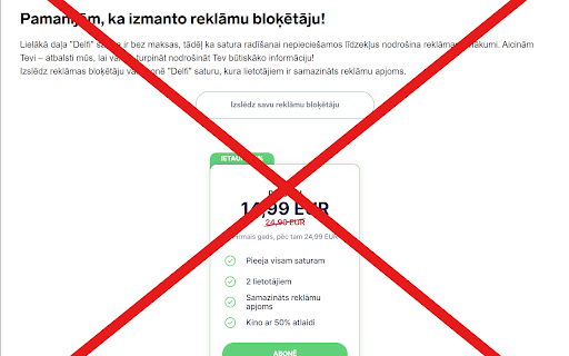 AdBlocker POP UP Remover LV  from Chrome web store to be run with OffiDocs Chromium online