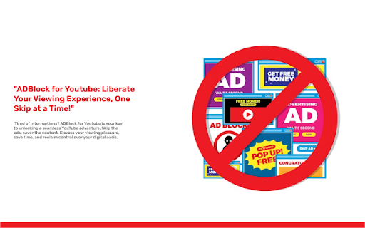 ADBlock for Youtube Youtube Adblock  from Chrome web store to be run with OffiDocs Chromium online