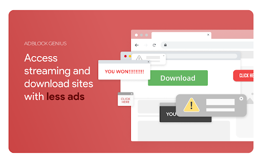 Ad Block Genius stop invasive ads  from Chrome web store to be run with OffiDocs Chromium online