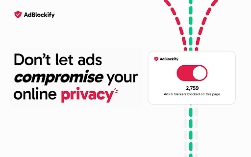 AdBlockify Ad blocker  from Chrome web store to be run with OffiDocs Chromium online