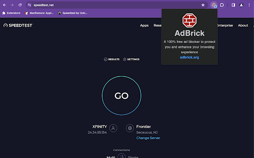 AdBrick  from Chrome web store to be run with OffiDocs Chromium online