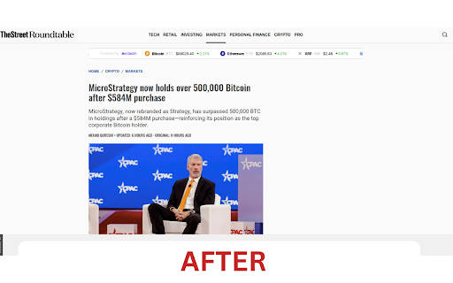 Ad Clean  from Chrome web store to be run with OffiDocs Chromium online