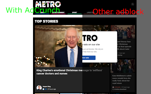 AdCrunch Undetectable AdBlocker  from Chrome web store to be run with OffiDocs Chromium online
