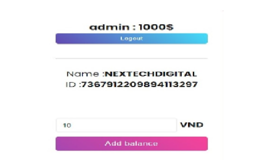 Add Balance  from Chrome web store to be run with OffiDocs Chromium online