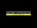 ADDBG Extension  from Chrome web store to be run with OffiDocs Chromium online