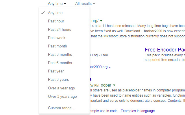 Add Search Option EX  from Chrome web store to be run with OffiDocs Chromium online