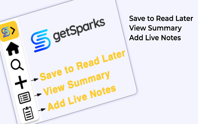 Add to getSparks  from Chrome web store to be run with OffiDocs Chromium online
