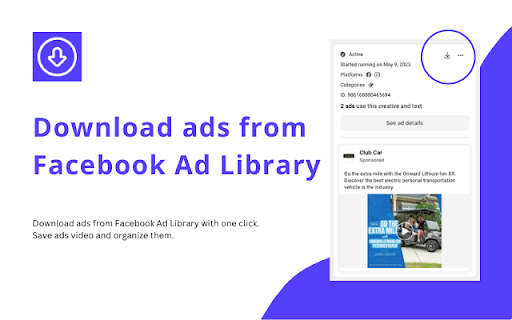 AdLibNote: Ad Library Downloader FB™  from Chrome web store to be run with OffiDocs Chromium online
