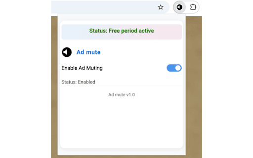 AdMutely 2025  from Chrome web store to be run with OffiDocs Chromium online