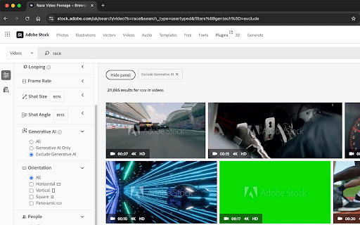 Adobe Stock AI Remover  from Chrome web store to be run with OffiDocs Chromium online