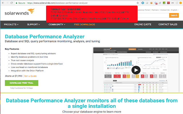 Adobe Target Test Detector  from Chrome web store to be run with OffiDocs Chromium online