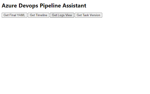ADO Pipeline Assistant  from Chrome web store to be run with OffiDocs Chromium online