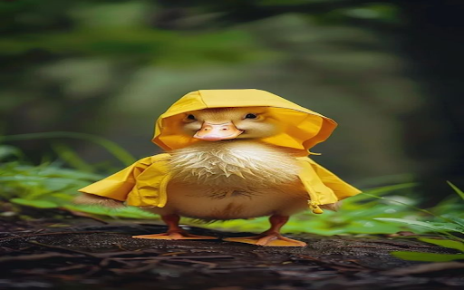 Adorable duckling wallpaper  from Chrome web store to be run with OffiDocs Chromium online