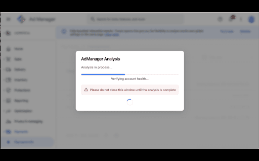 AdsClap Elegibility Checker  from Chrome web store to be run with OffiDocs Chromium online