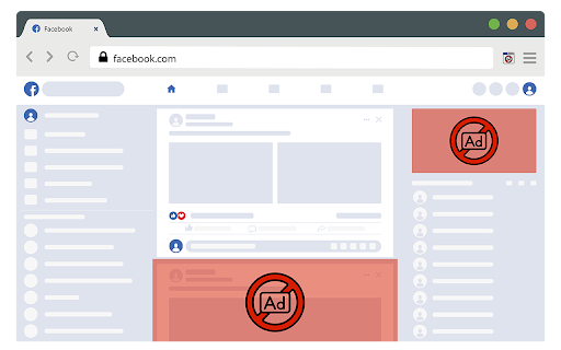 Ads Cleaner for Facebook  from Chrome web store to be run with OffiDocs Chromium online