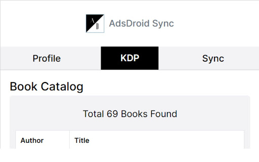 AdsDroid Sync  from Chrome web store to be run with OffiDocs Chromium online