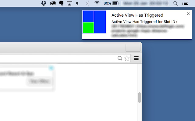 AdSense Active View Monitor  from Chrome web store to be run with OffiDocs Chromium online
