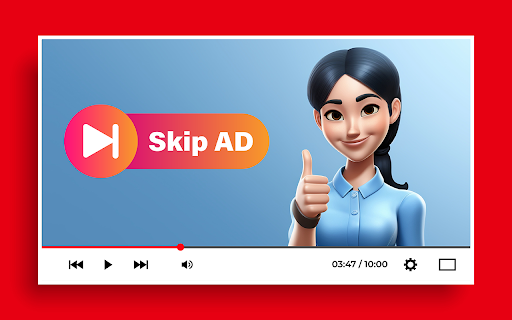 Ad Skipper Automatic Ad Skipping  from Chrome web store to be run with OffiDocs Chromium online