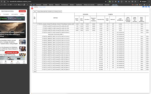 AdTrix Inspect Amp Ads  from Chrome web store to be run with OffiDocs Chromium online