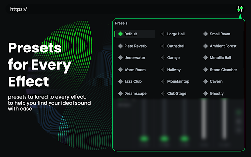 Advanced Audio Equalizer  from Chrome web store to be run with OffiDocs Chromium online