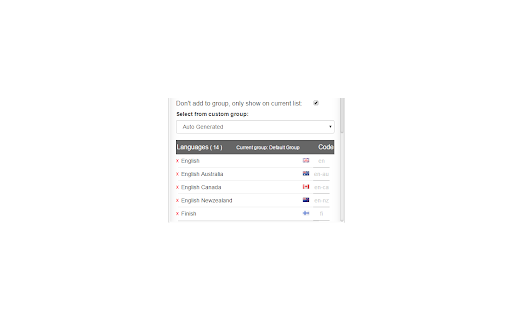 Advanced Page Language Switcher  from Chrome web store to be run with OffiDocs Chromium online