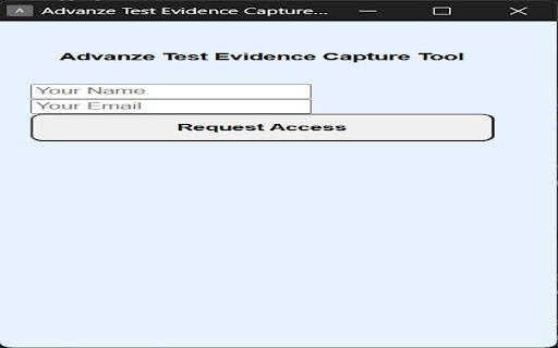 Advanze Test Evidence Capture Tool  from Chrome web store to be run with OffiDocs Chromium online