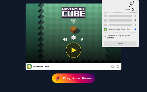 Adventure Cube Game Navigate and Survive the Isometric Maze!  from Chrome web store to be run with OffiDocs Chromium online