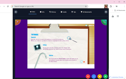 Adventure Dental Unblocked  from Chrome web store to be run with OffiDocs Chromium online