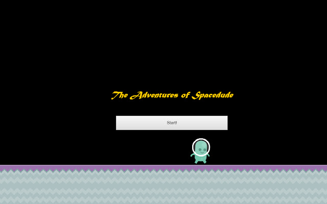 Adventures of Spacedude  from Chrome web store to be run with OffiDocs Chromium online
