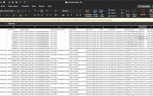 AdWatcher Lite  from Chrome web store to be run with OffiDocs Chromium online