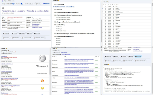 Adyseo SEO Extension  from Chrome web store to be run with OffiDocs Chromium online