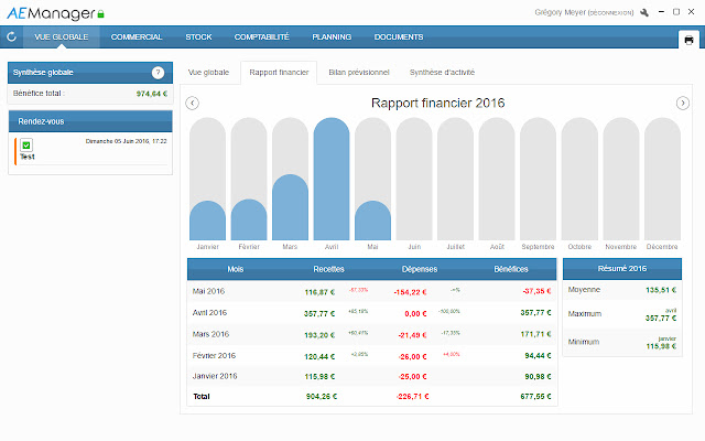 AEManager van de Chrome-webwinkel om te worden uitgevoerd met OffiDocs Chromium online