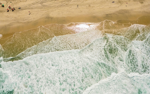 Aerial View of a Wave  from Chrome web store to be run with OffiDocs Chromium online