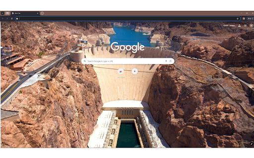 Aerial View of Hoover Dam  from Chrome web store to be run with OffiDocs Chromium online