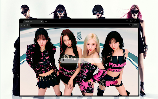 Aespa Wallpaper New Tab  from Chrome web store to be run with OffiDocs Chromium online