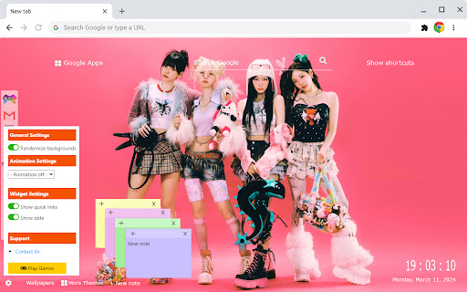 Aespa Wallpapers New Tab by Gameograf  from Chrome web store to be run with OffiDocs Chromium online